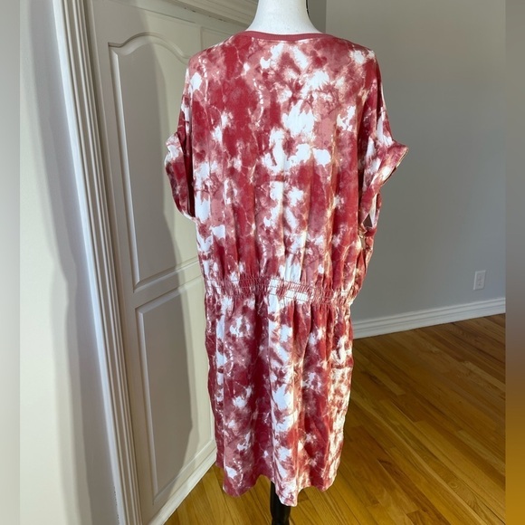 K.Jordan 2X tie dye dress with elastic and pockets - Picture 2 of 16